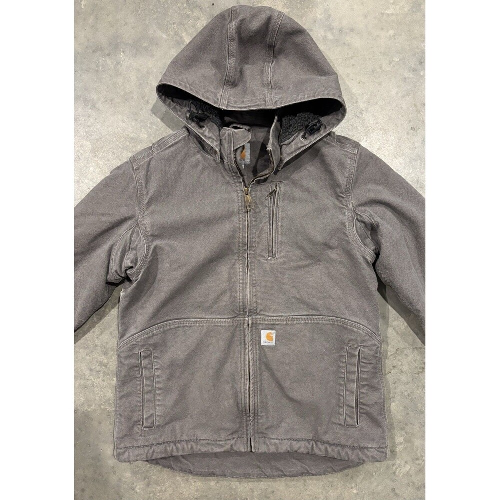 Carhartt Women’s Full Swing Jacket 102248-077 Small (4–6) Duck Canvas Workwear
